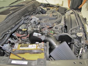 Ram 3500 Performance Air Intake - K&N Engineering - Blackhawk Induction - Black - `07-`09